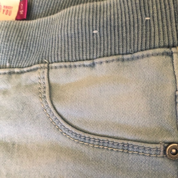 Kids Light color denim shorts - Picture 5 of 5